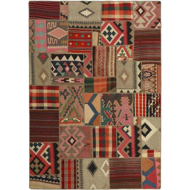tappeto persia tekkeh kelim cm 161x231