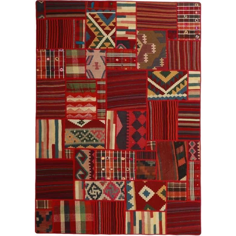 tappeto persia tekkeh kelim cm 161x231
