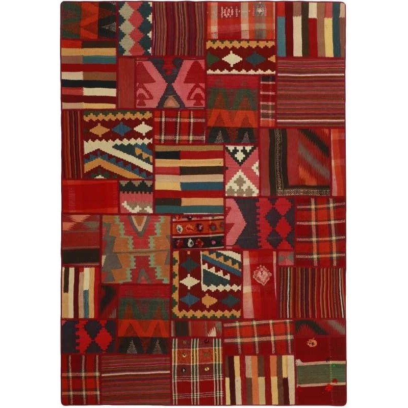 tappeto persia tekkeh kelim cm 161x231