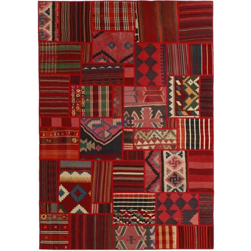 tappeto persia tekkeh kelim cm 161x231