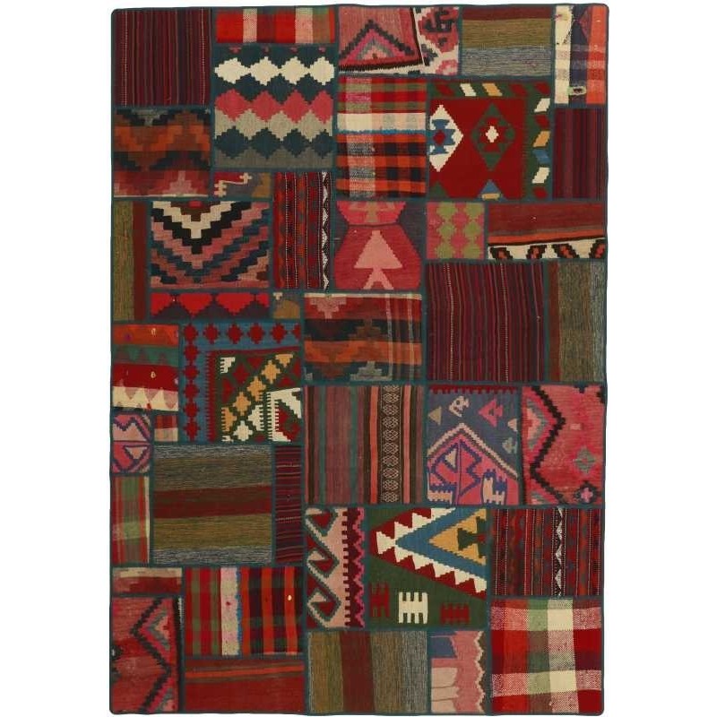 tappeto persia tekkeh kelim cm 161x231