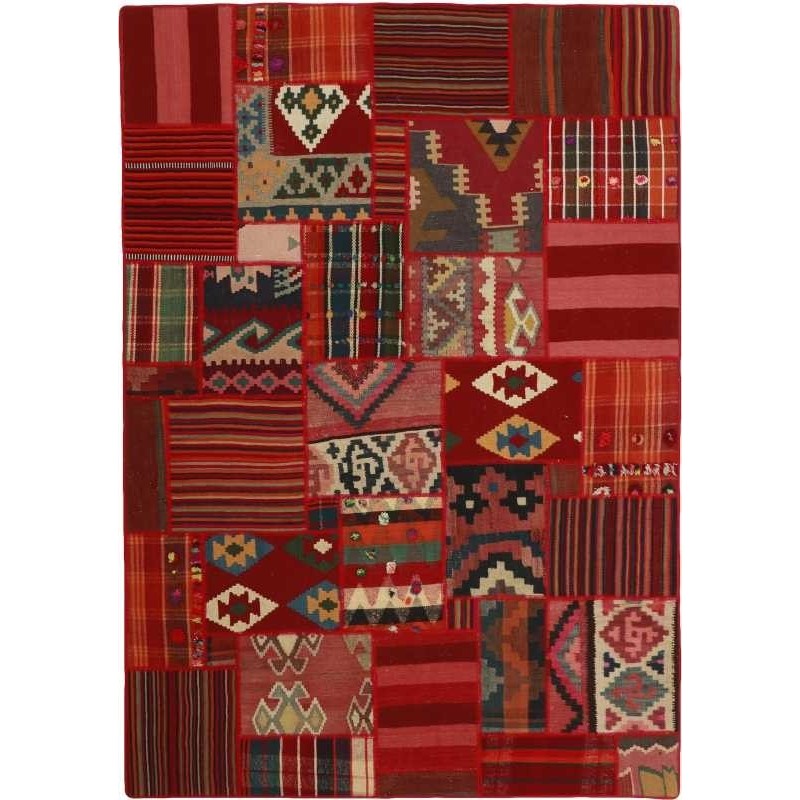 tappeto persia tekkeh kelim cm 161x231