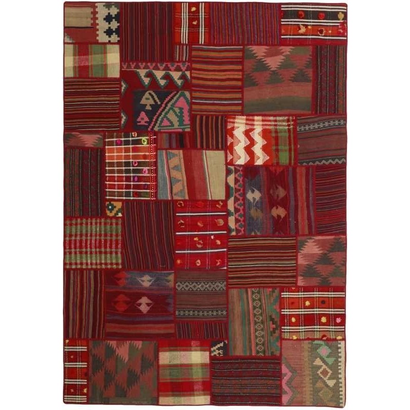 tappeto persia tekkeh kelim cm 161x231