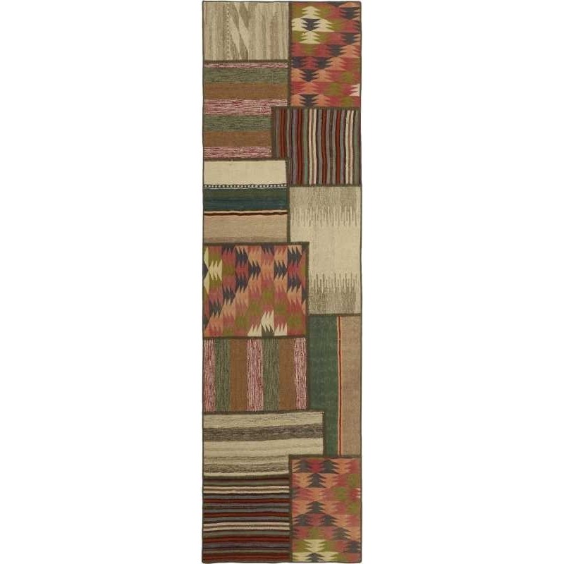tappeto persia tekkeh kelim cm 70x251