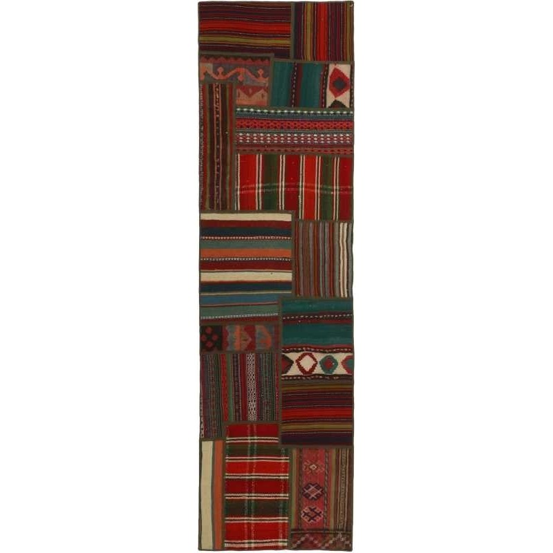 tappeto persia tekkeh kelim cm 71x252