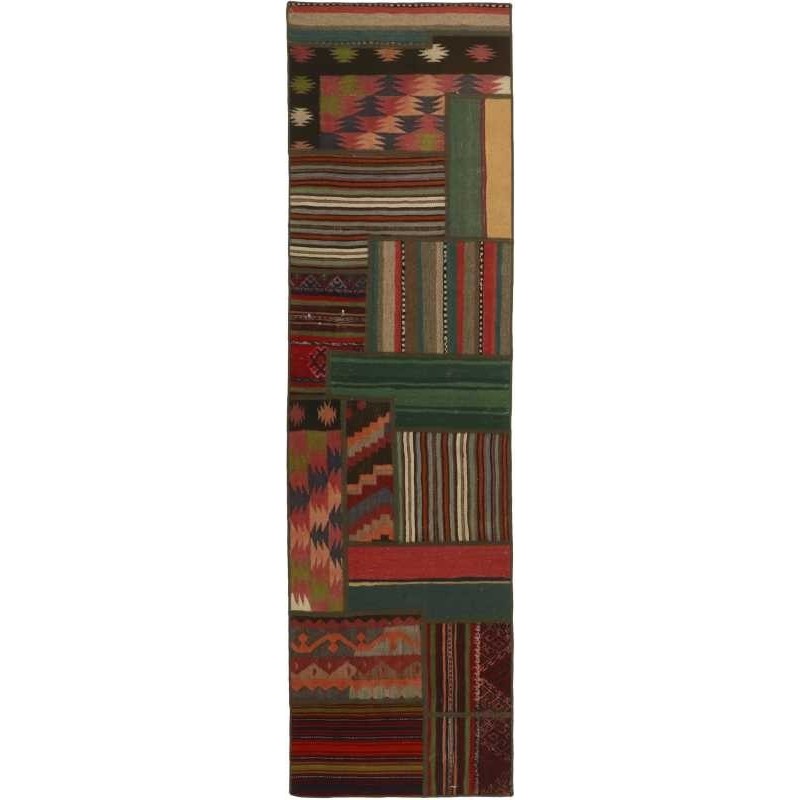 tappeto persia tekkeh kelim cm 71x251