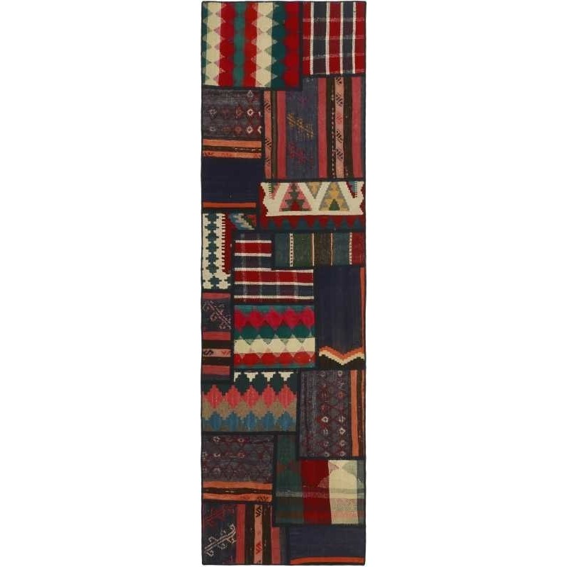 tappeto persia tekkeh kelim cm 73x252