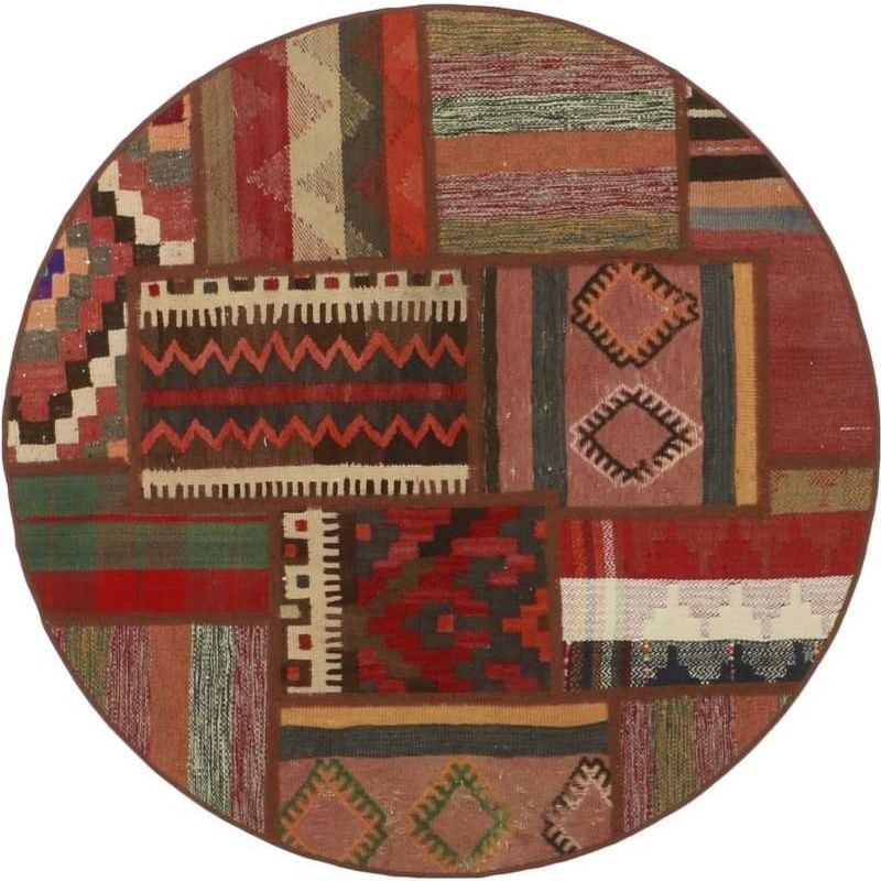 tappeto persia tekkeh kelim cm 101x101