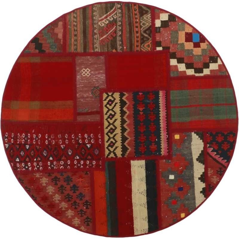 tappeto persia tekkeh kelim cm 101x101