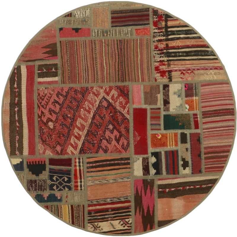 tappeto persia tekkeh kelim cm 101x101