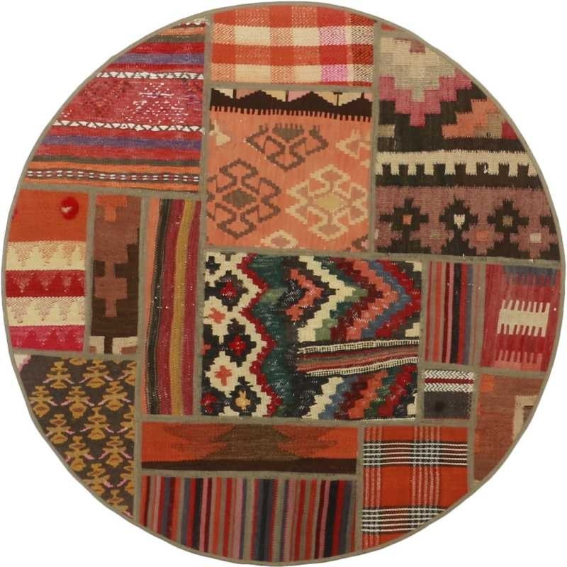 tappeto persia tekkeh kelim cm 101x101