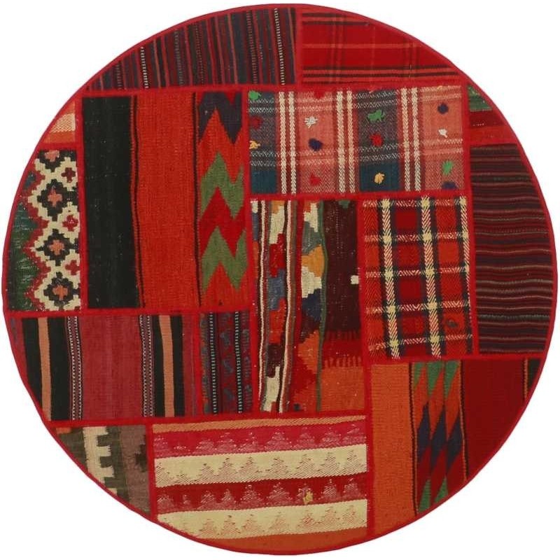 tappeto persia tekkeh kelim cm 101x101