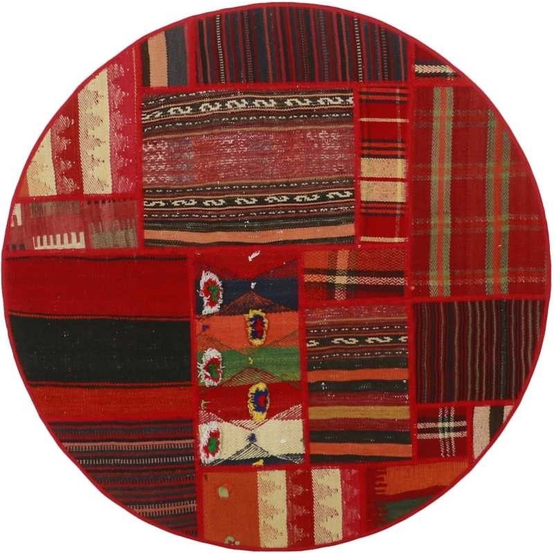 tappeto persia tekkeh kelim cm 101x101