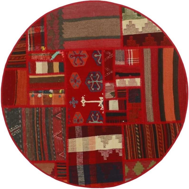 tappeto persia tekkeh kelim cm 101x101