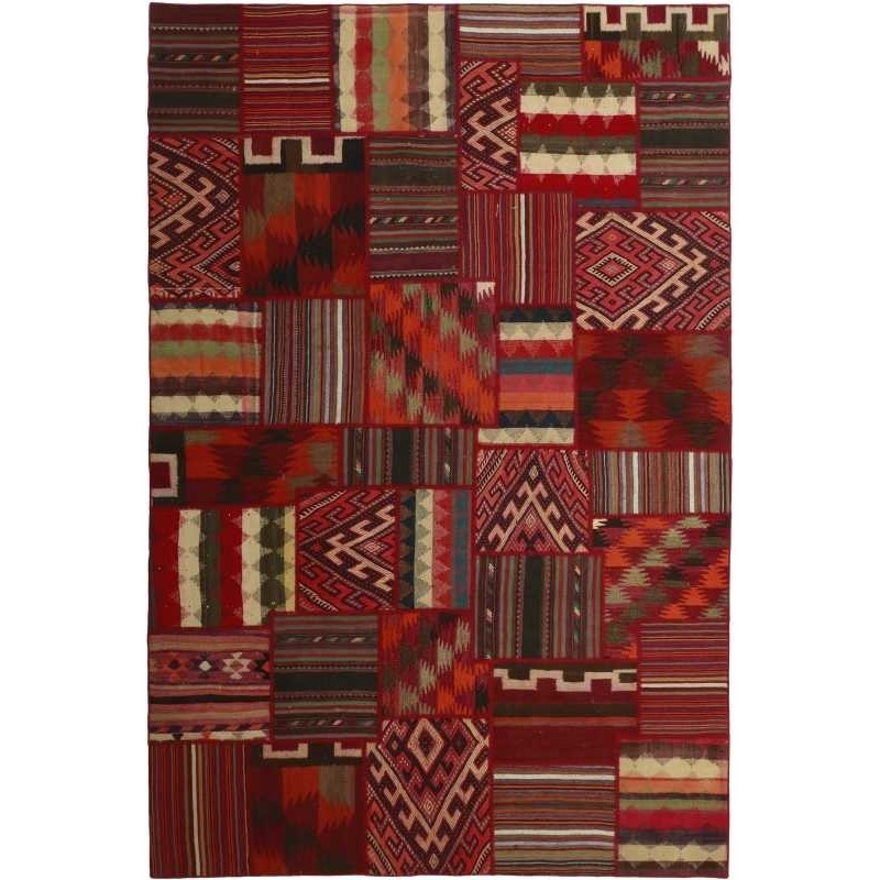 tappeto persia tekkeh kelim cm 202x303