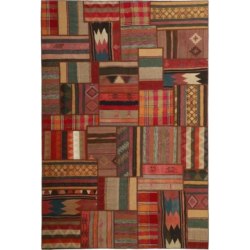 tappeto persia tekkeh kelim cm 201x301