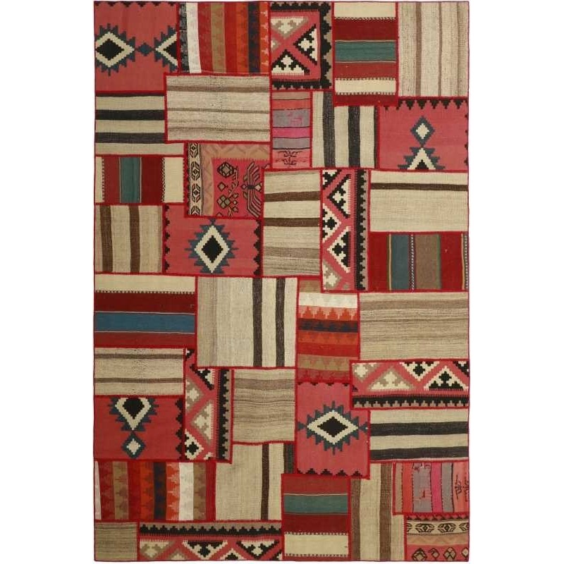 tappeto persia tekkeh kelim cm 201x303