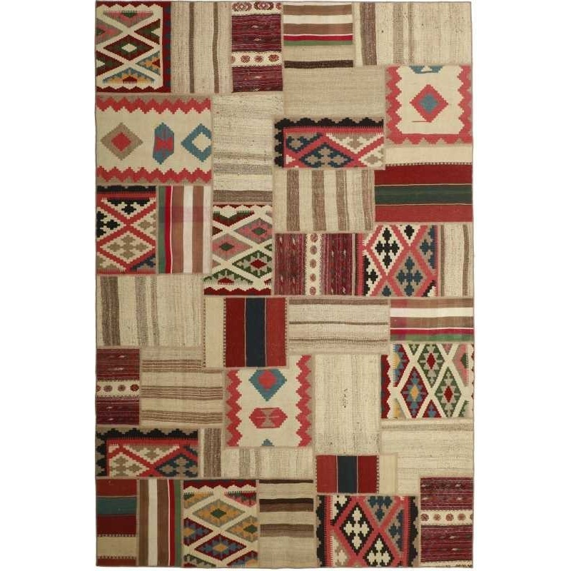 tappeto persia tekkeh kelim cm 202x302