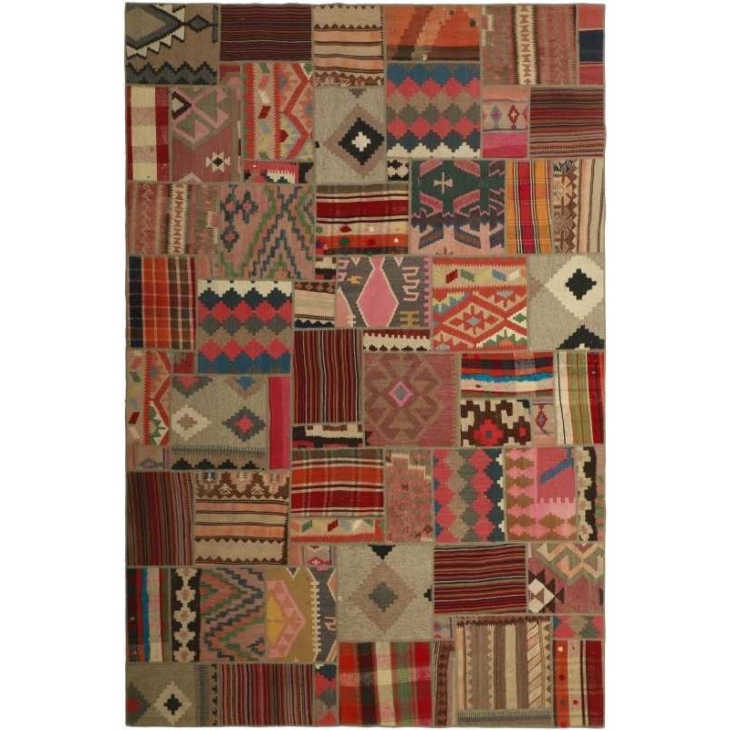 tappeto persia tekkeh kelim cm 201x301