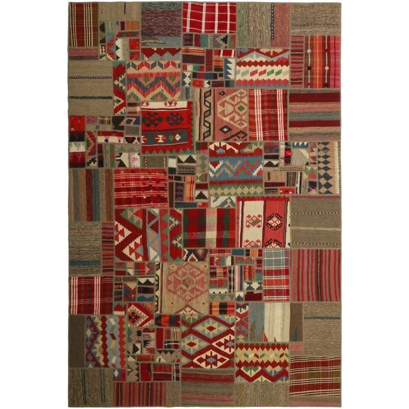 tappeto persia tekkeh kelim cm 201x301