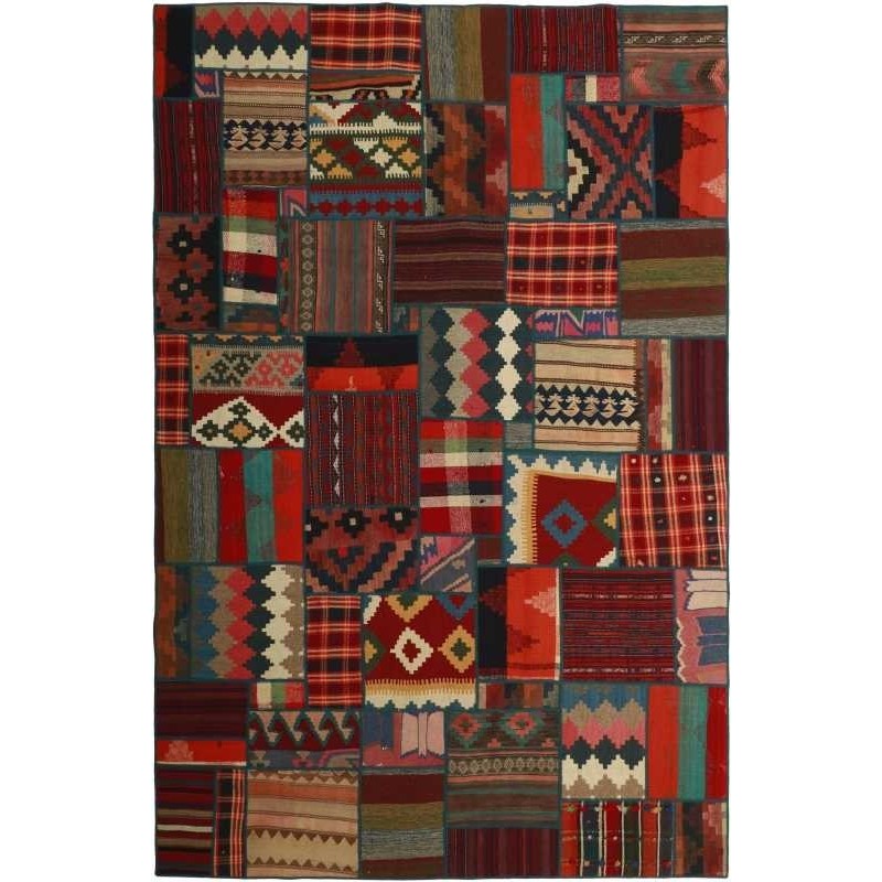 tappeto persia tekkeh kelim cm 201x301