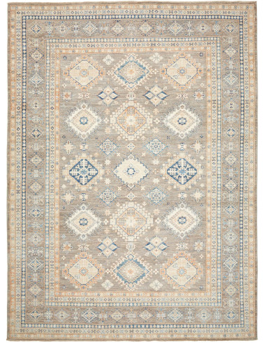 Kazak Fine Pakistan argento e argento 246x332