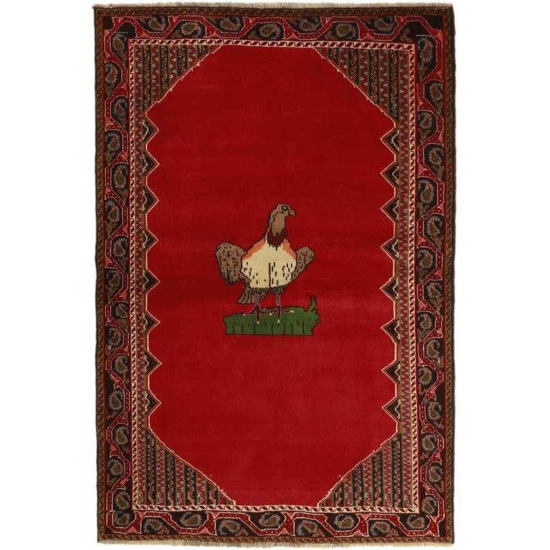 tappeto persia kashghai cm 131x193