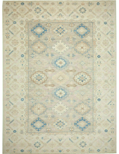 Kazak Fine Pakistan argento e argento 269x367