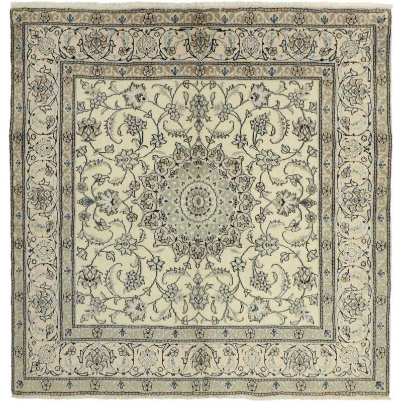 tappeto persia nain kashmar cm 194x195