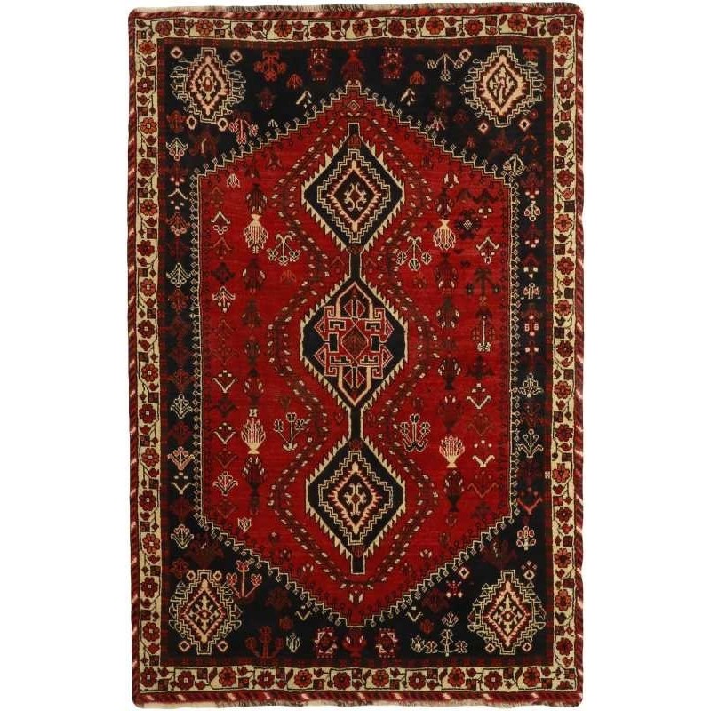 tappeto persia kashghai cm 155x237