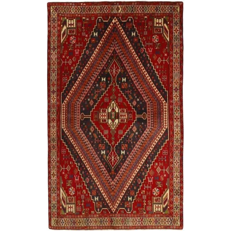 tappeto persia kashghai cm 166x275