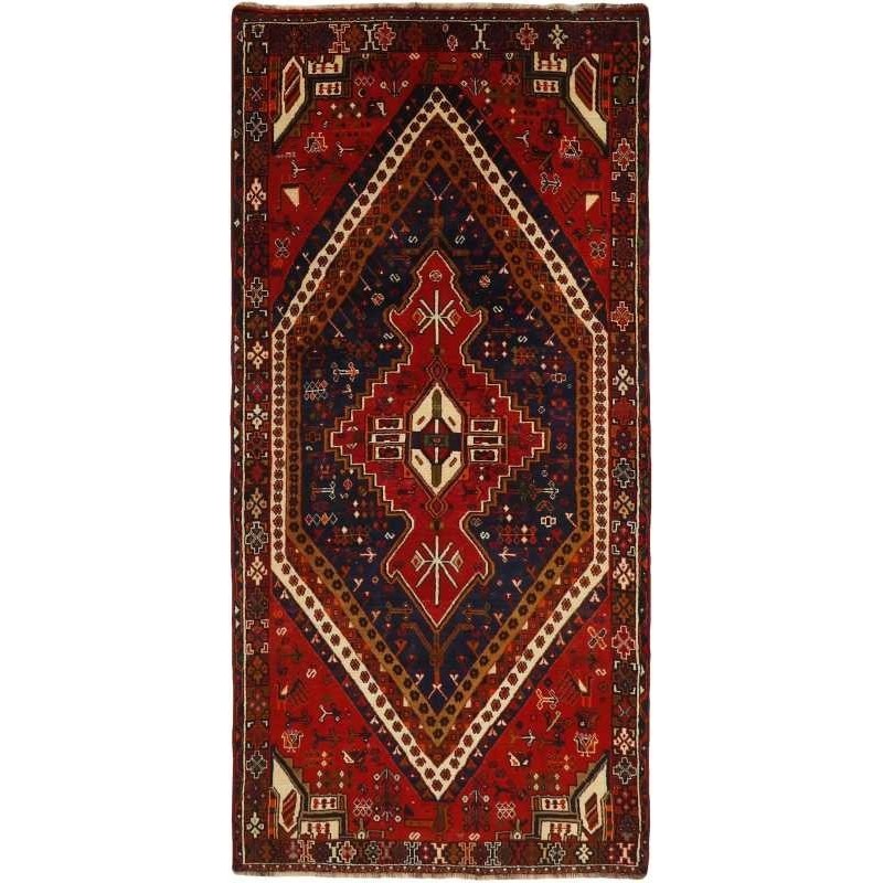 tappeto persia kashghai cm 123x255