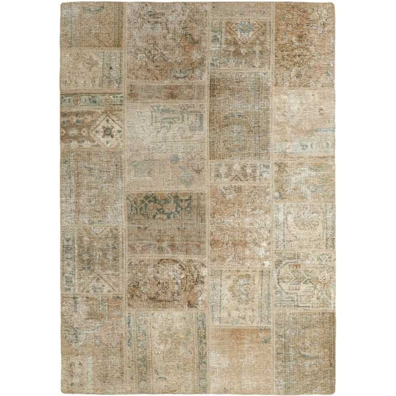 tappeto persia vintage patchwork cm 141x198