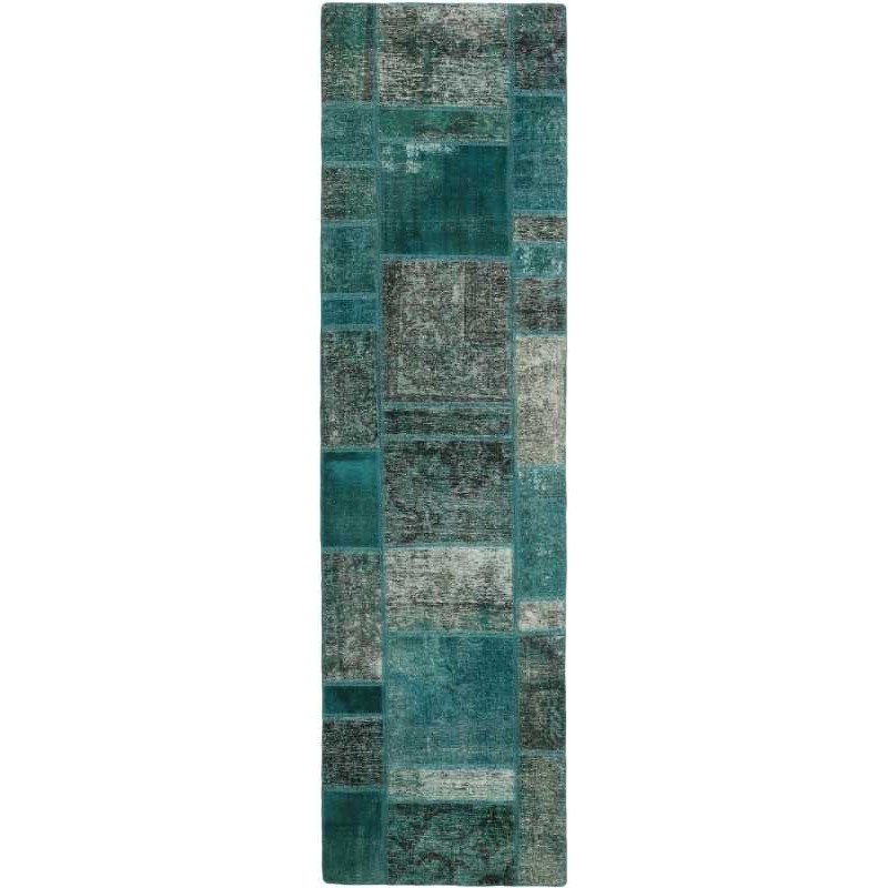 tappeto persia vintage patchwork cm 80x299