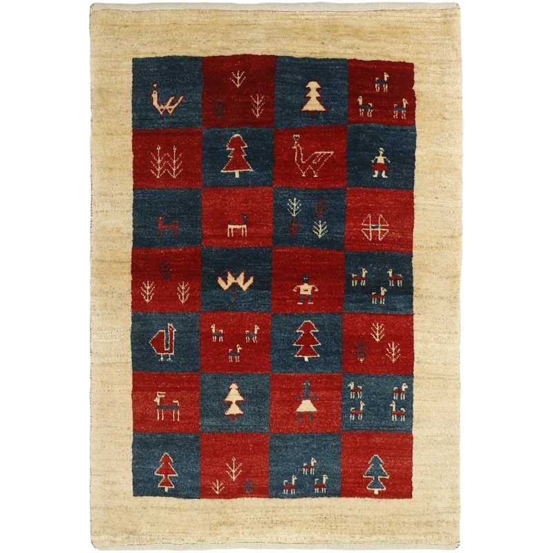 tappeto persia gabbeh limited cm 104x155