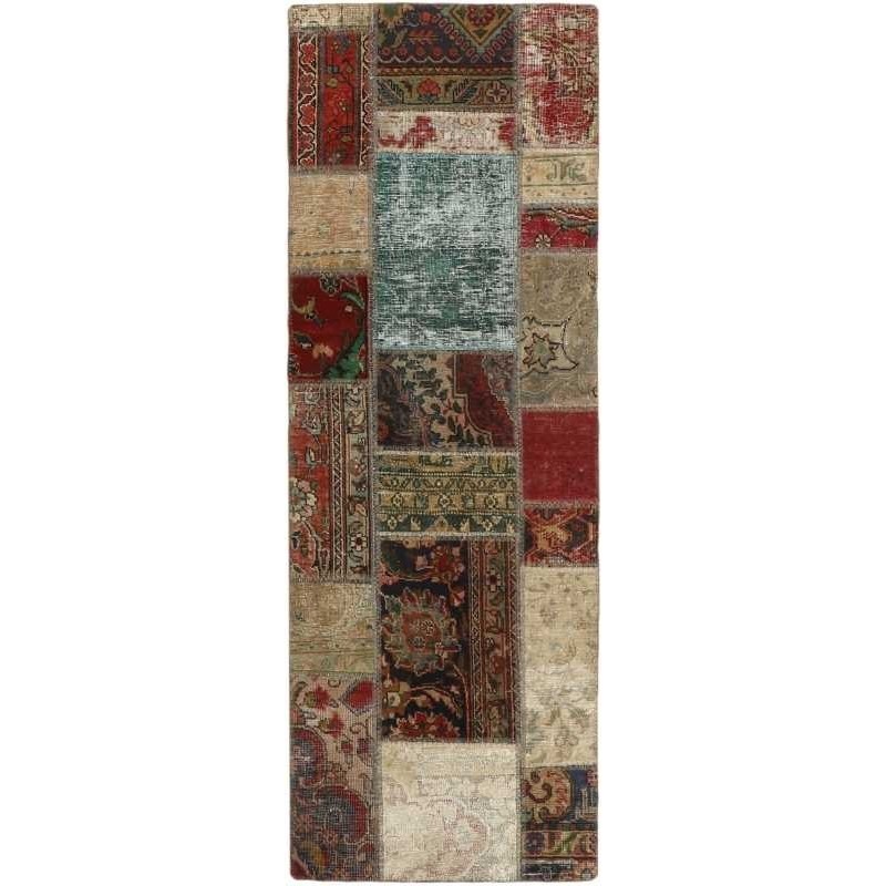 tappeto persia vintage patchwork cm 70x200