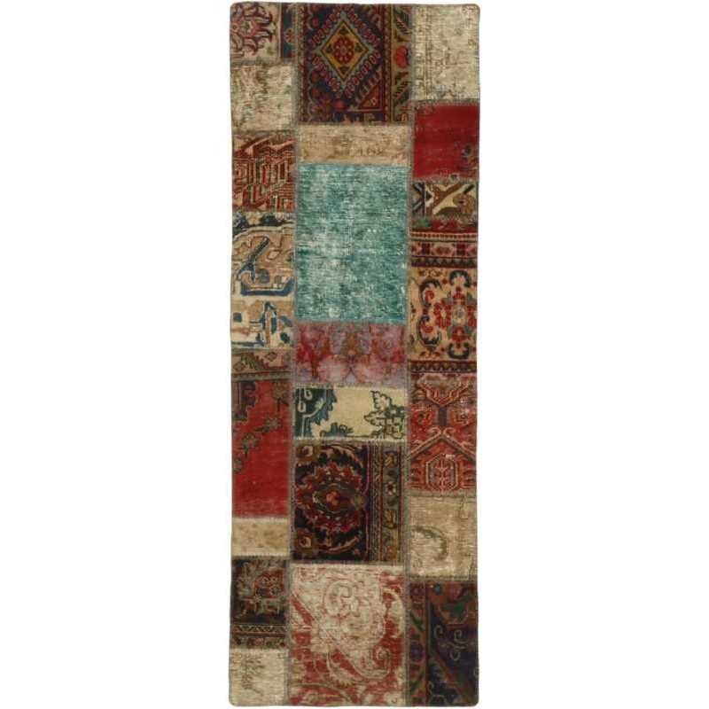 tappeto persia vintage patchwork cm 71x200