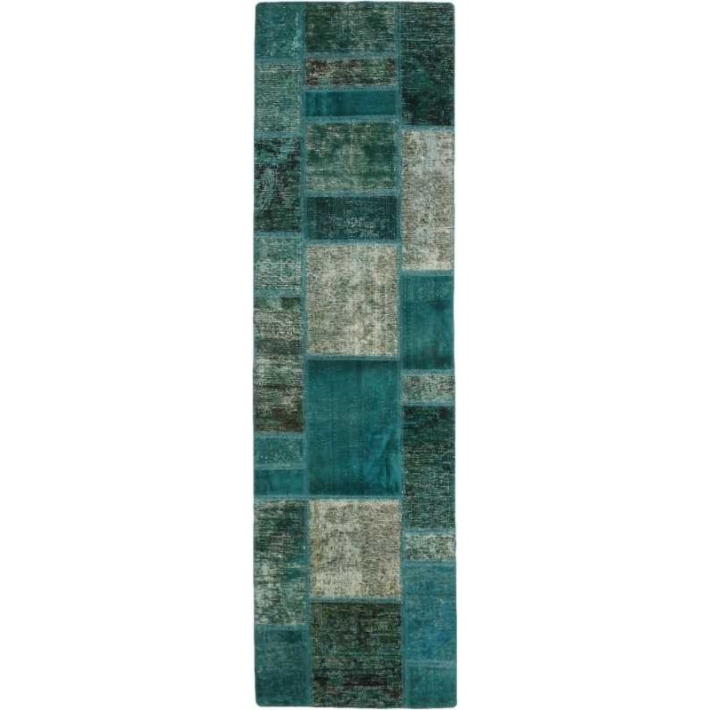 tappeto persia vintage patchwork cm 70x247