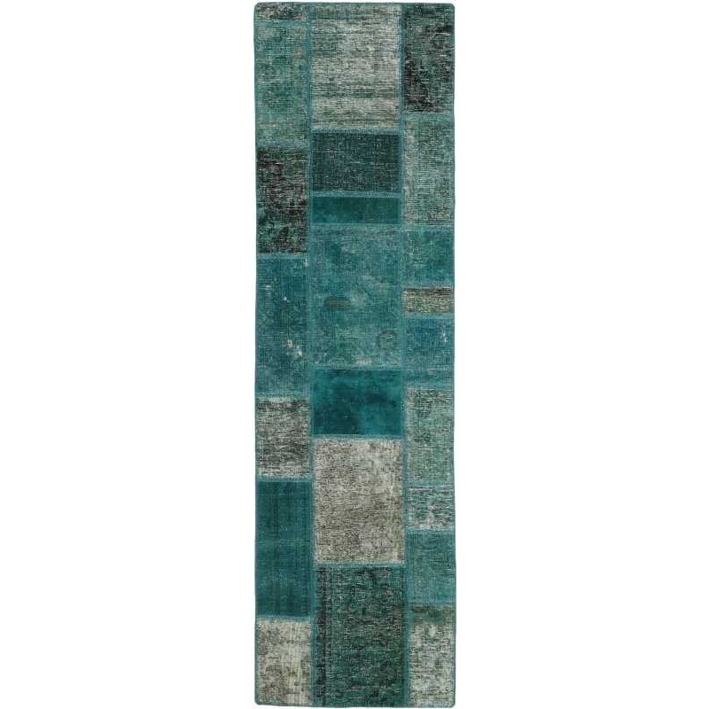 tappeto persia vintage patchwork cm 70x248