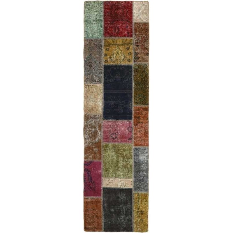 tappeto persia vintage patchwork cm 71x251