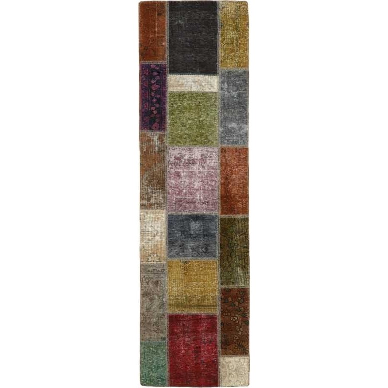 tappeto persia vintage patchwork cm 70x250
