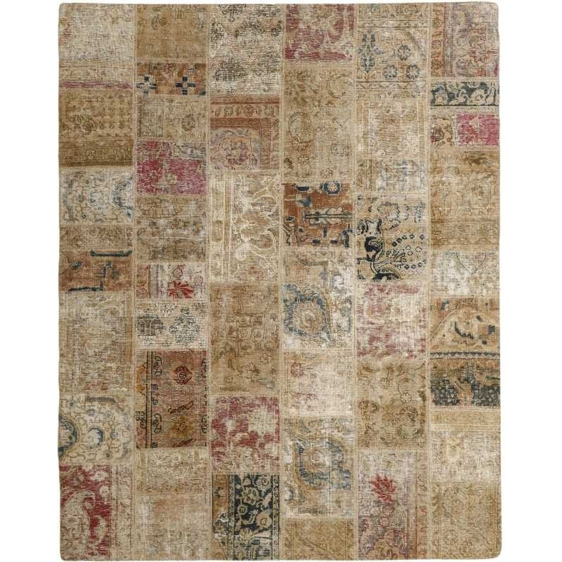 tappeto persia vintage patchwork cm 197x248