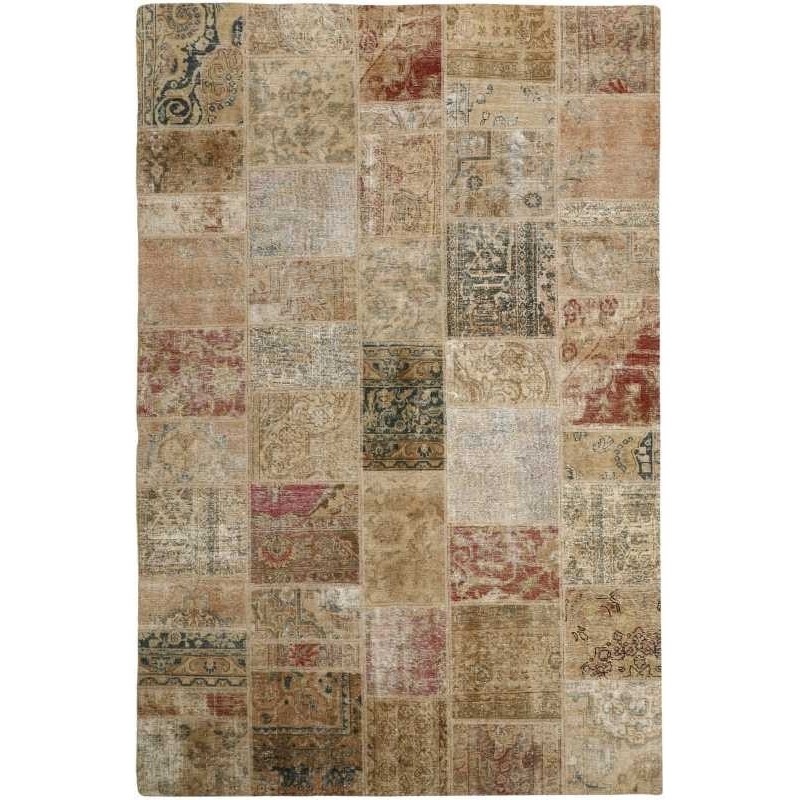 tappeto persia vintage patchwork cm 199x300