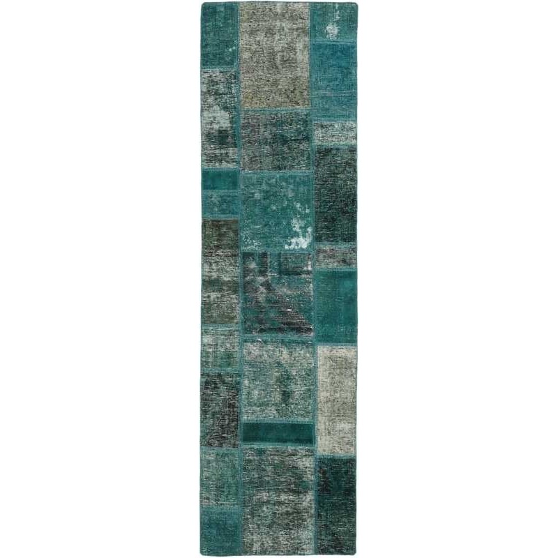 tappeto persia vintage patchwork cm 70x248