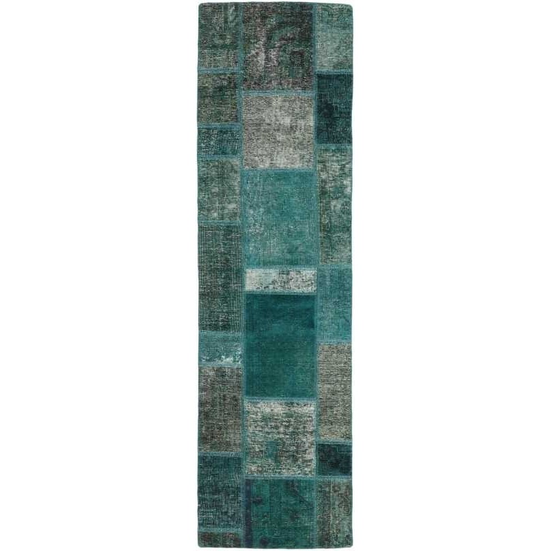 tappeto persia vintage patchwork cm 70x249