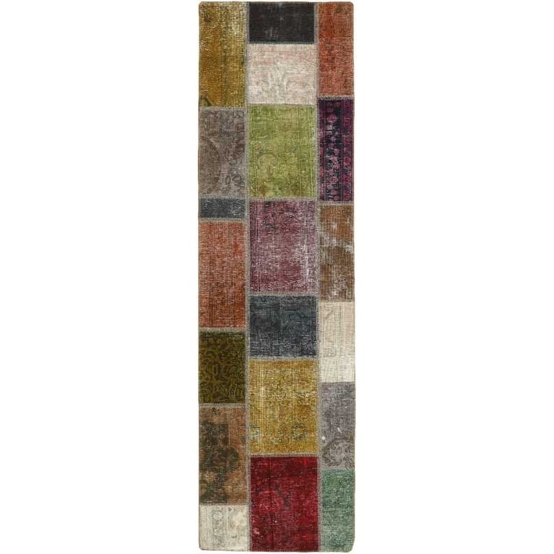 tappeto persia vintage patchwork cm 70x250