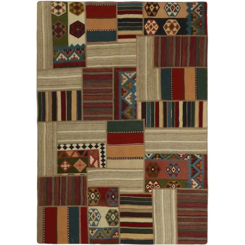 tappeto persia tekkeh kelim cm 163x232