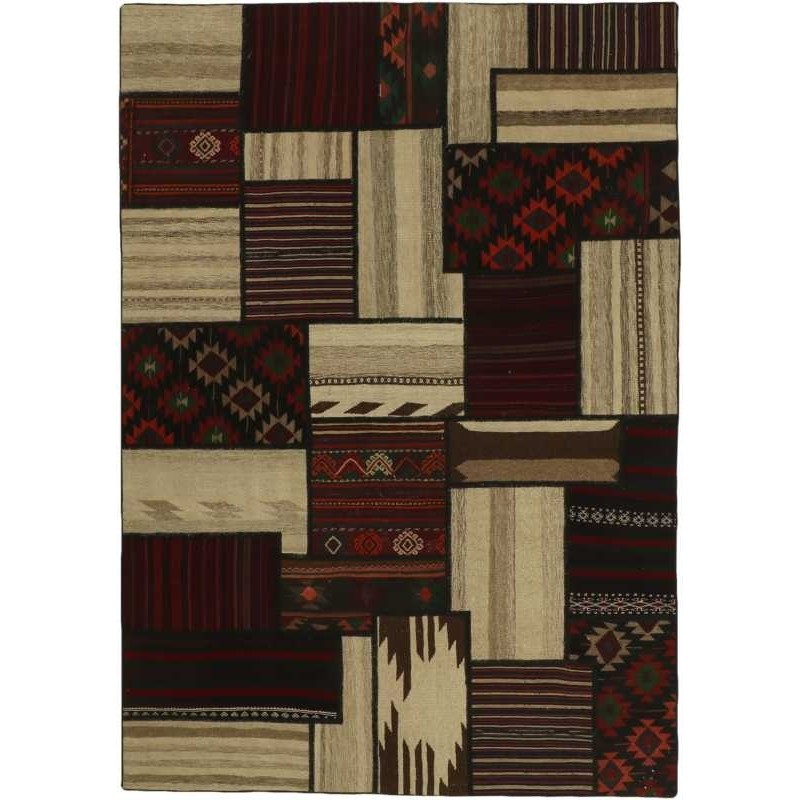 tappeto persia tekkeh kelim cm 163x230