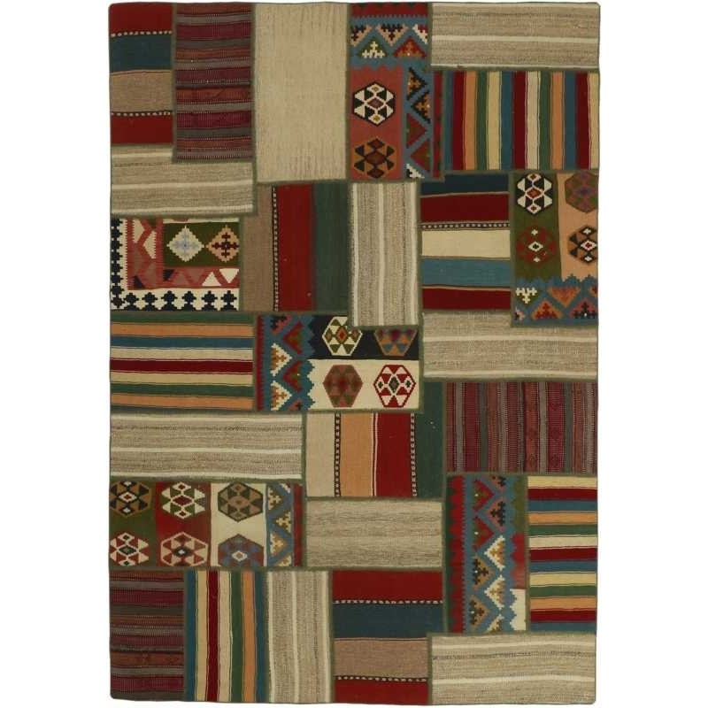 tappeto persia tekkeh kelim cm 162x230