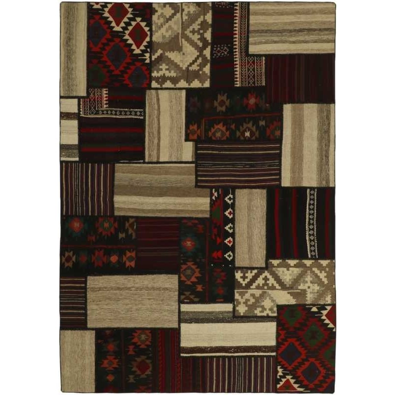 tappeto persia tekkeh kelim cm 163x232